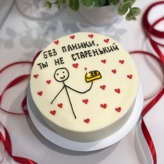 Торт бенто без паники ты не старенький