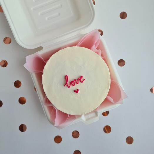 Бенто тортик "Love"