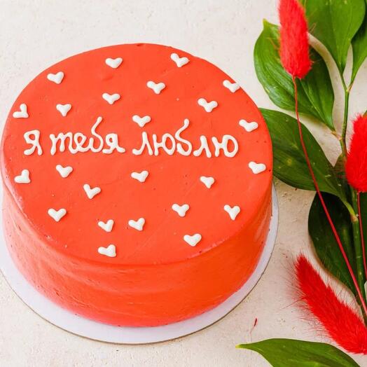 Бенто торт Я тебя love