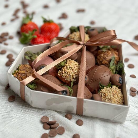 Chocolate-covered strawberries