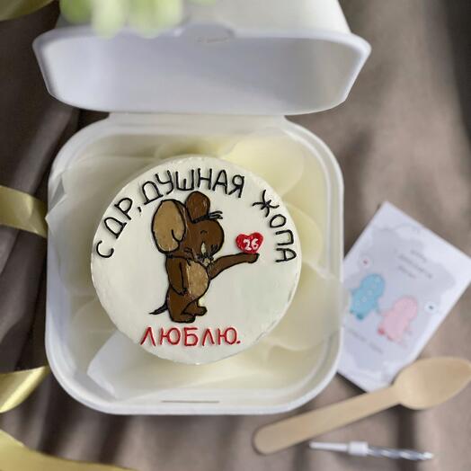 Бенто торт «с др душнила»