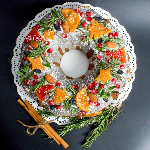 Кекс на пиве "Портер новогодний рождественский" | 1.6 кг