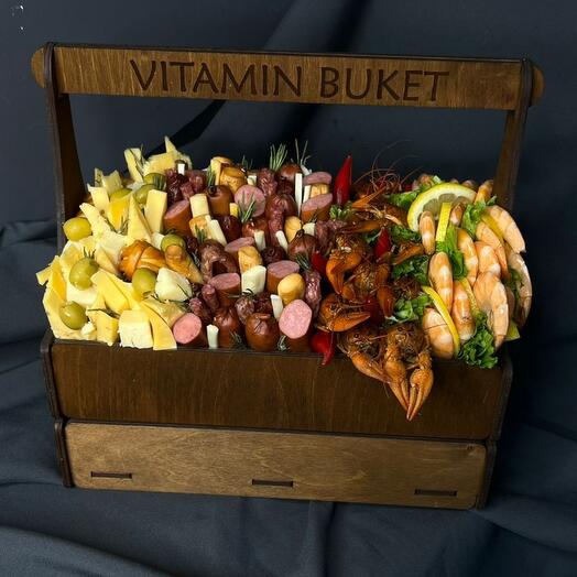 Ящик с мужскими закусками М