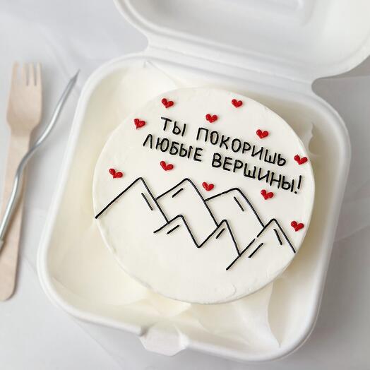 Бенто-торт горы