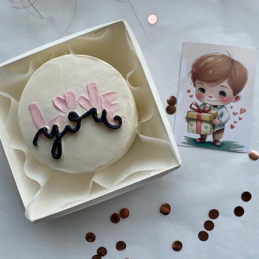 Бенто торт Love you