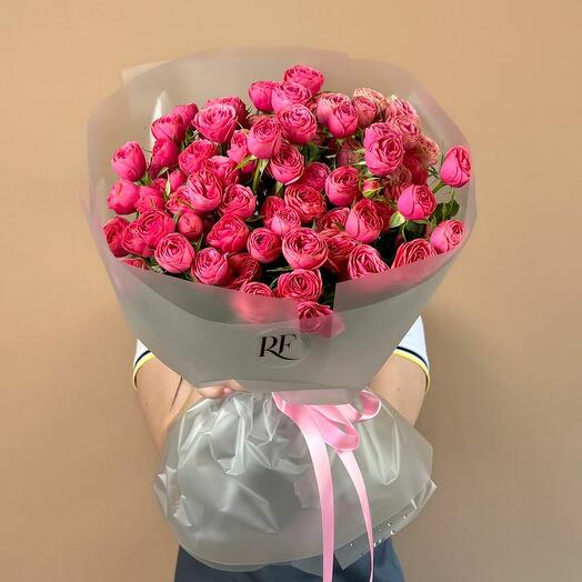 Букет "Розовый дождь"