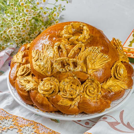 Свадебный каравай "Царский"