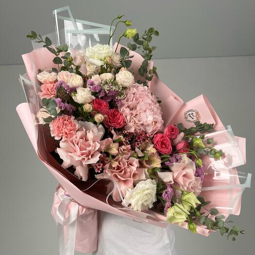 Bouquet "Pink euphoria"