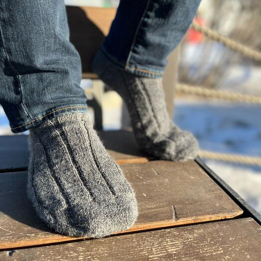 Knitted men's socks, size 42