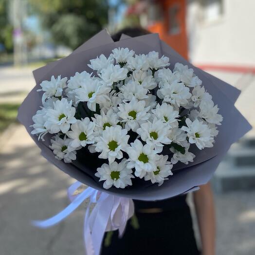 Букет из хризантем