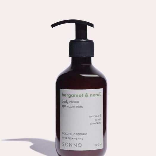 Крем для тела увлажняющий SONNO Bergamot   Neroli