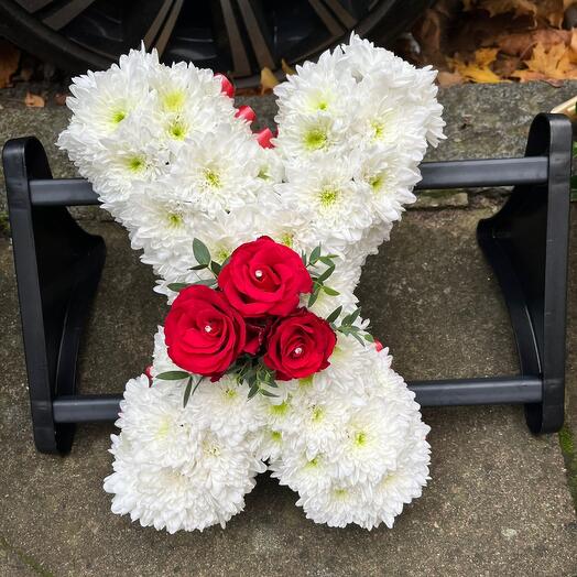 KISS Funeral Arrangement Tribute with Stand