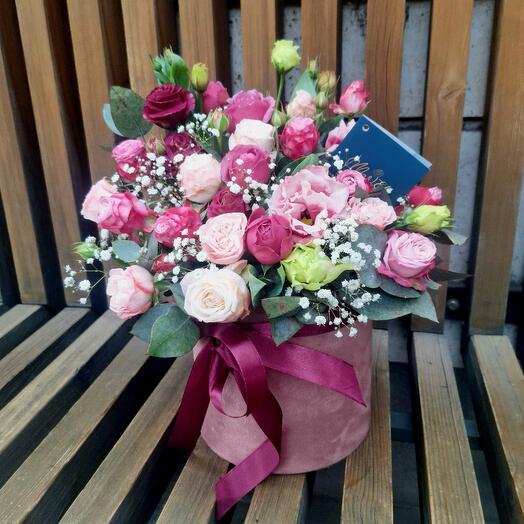 Цветы в коробке