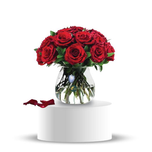 Ravishing 24 Red Roses