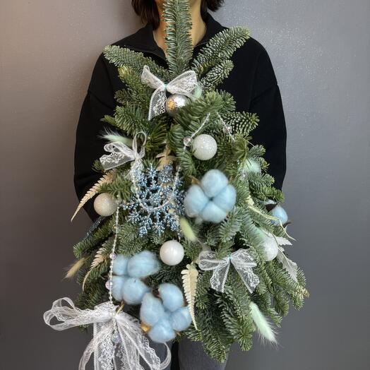 Елочка с хлопком, елка на новый год