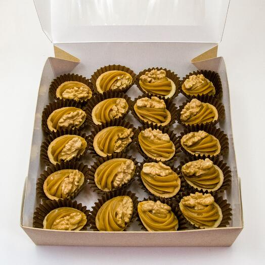 Cookies "Open nuts with 20 pieces of nuts"