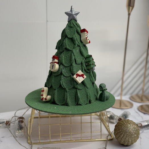 Медовая елочка в шоколаде с символом года , Новый год . 1кг