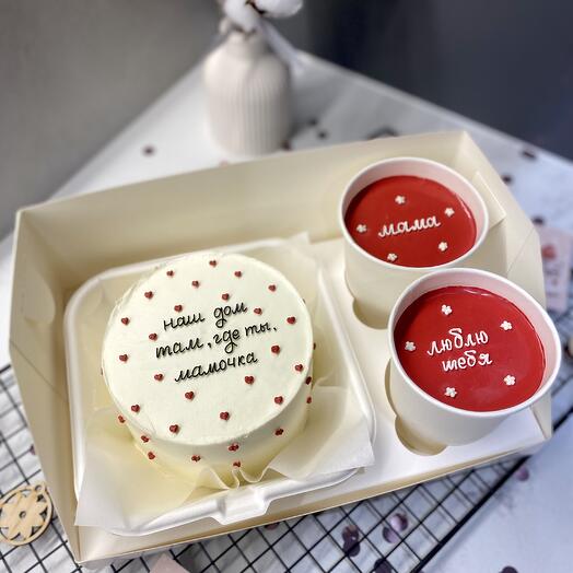 Набор Бенто-тортик и 2 Cake to go