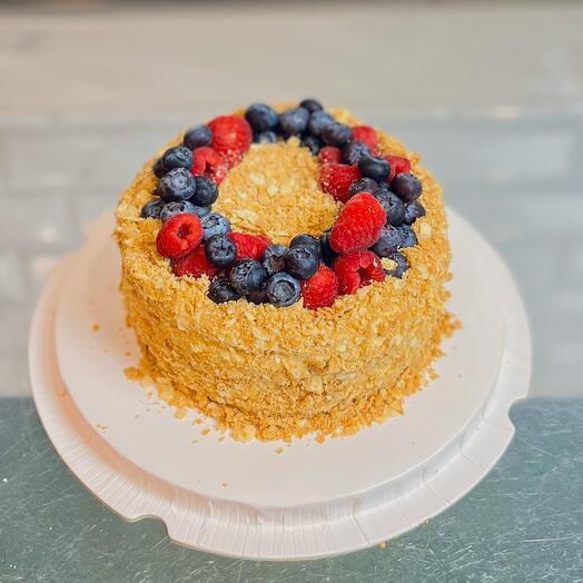 Napoleon with berries