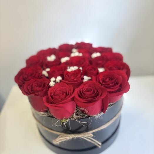 Rosas en Caja