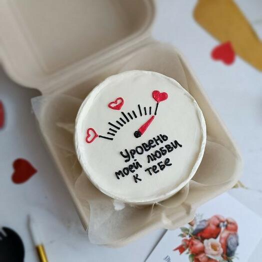 ПП бенто торт Второй половинке