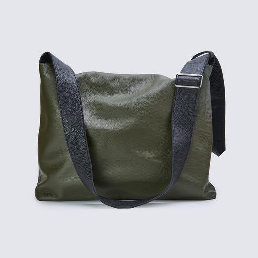 Новогодний подарок Двухсторонняя Сумка унисекс AIVI Olive and Black