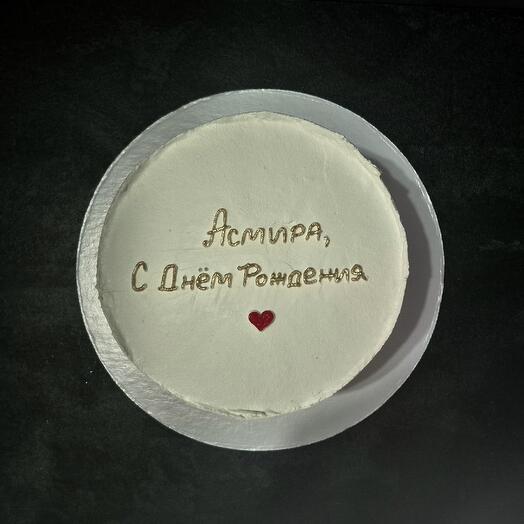 Торт на День Рождения. Торт минимализм