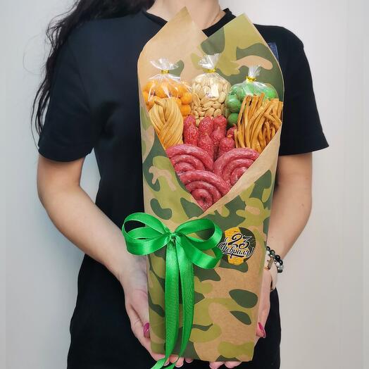 Букет мужской на 23 февраля