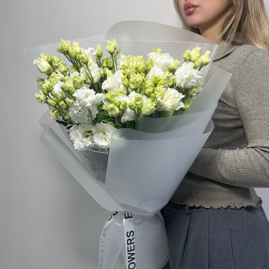 Букет из белых эустом