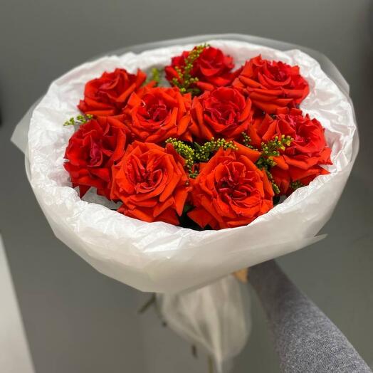 Моно букет из французских роз
