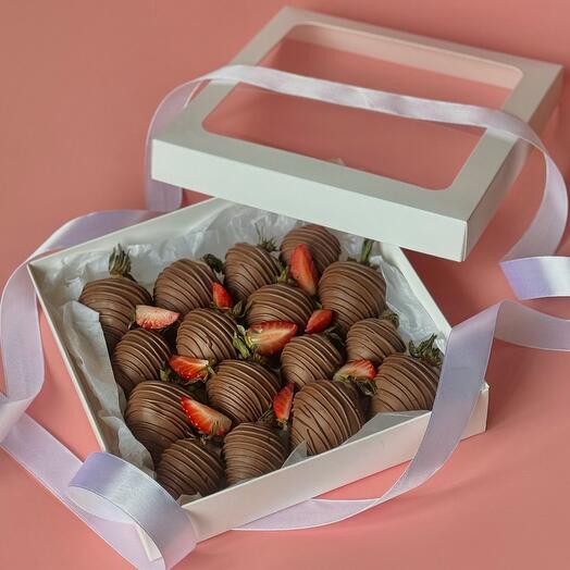 Fresa en chocolate "Classic 16"