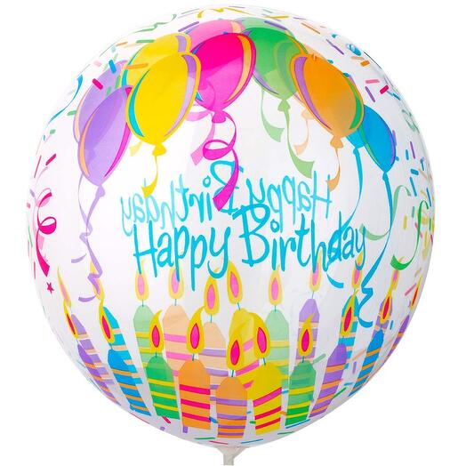 Шар BUBBLE СФЕРА 18" HB Шары и свечи