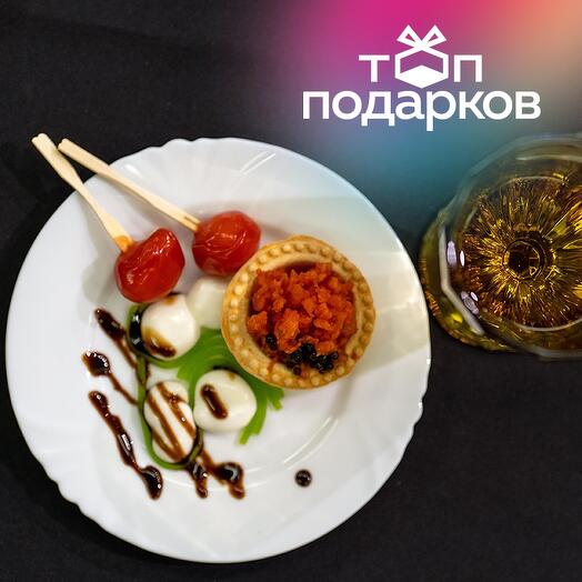 Подарочный сертификат Мастер-класс по молекулярной кухне. Приготовление капрезе, 1 чел. в группе