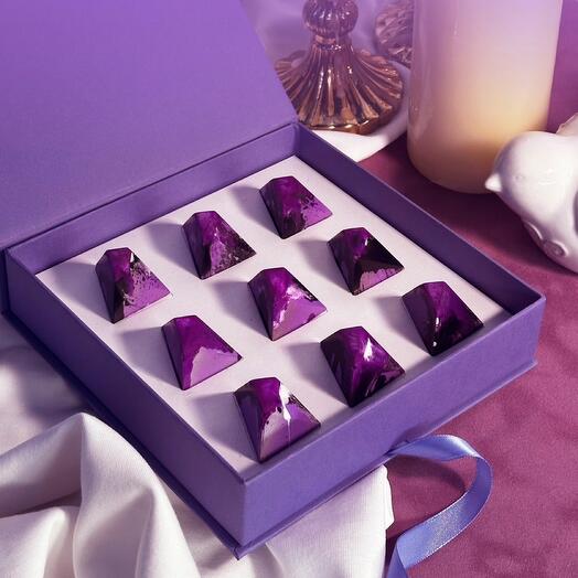 Подарочный набор «АМЕТИСТ» шоколадные конфеты ручной работы