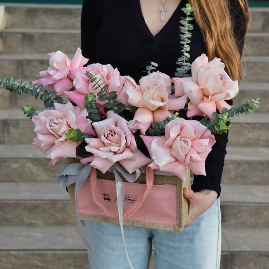 Сумочка с французскими розами