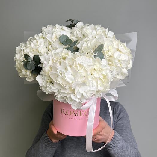 Композиция из королевских гортензий