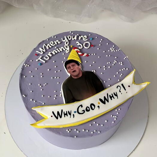 Торт Why, God, Why?! На день рождения 1 кг