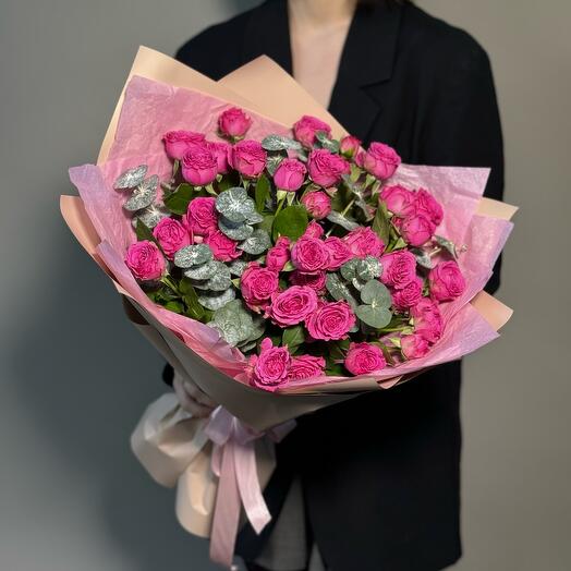 Rosas en forma de peonía sensación clásica