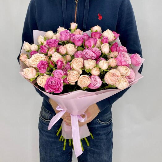 Lovely Day with Spray roses