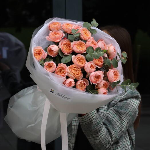 Монобукет из Джульетты 9 шт