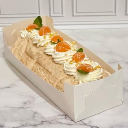 Меренговый рулет Манго Маракуйя
