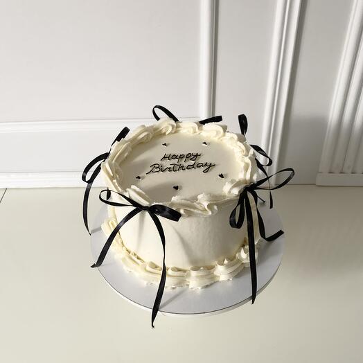 Торт ламбет с бантами ,  2.5кг ,торт happy birthday  , торт с бантами
