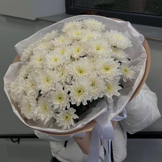 Букет невероятных хризантем