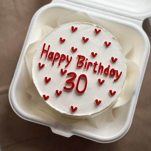 Бенто-торт Happy Birthday
