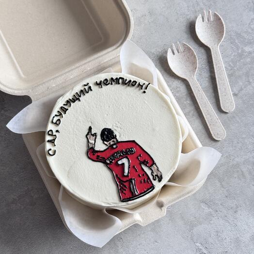 Бенто торт с Ronaldo