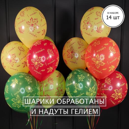 Balls of September 1 assorted matte 20 pcs