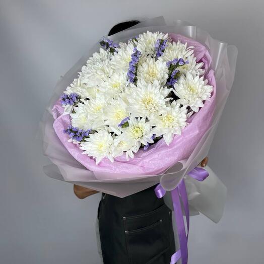 Хризантемы и статица💜