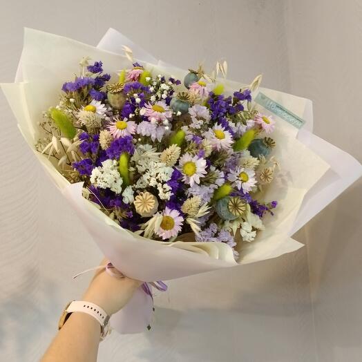 Полевой букет из сухоцветов