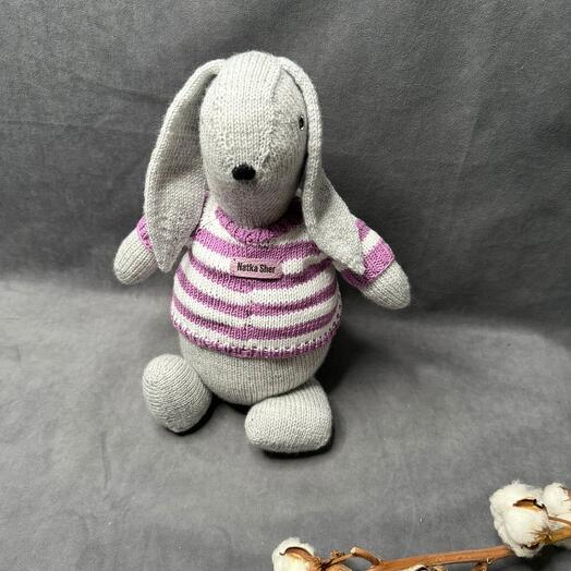 Зайка из очень приятного материала