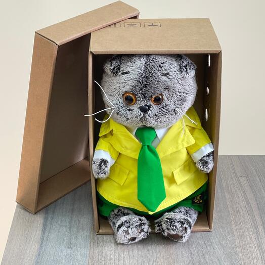«Кот Басик» в ярком костюме